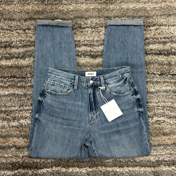 pistola Denim - Pistola High Rise Relaxed Fit Jeans Sz 26 NWT | Pistola Presley High Rise Roller